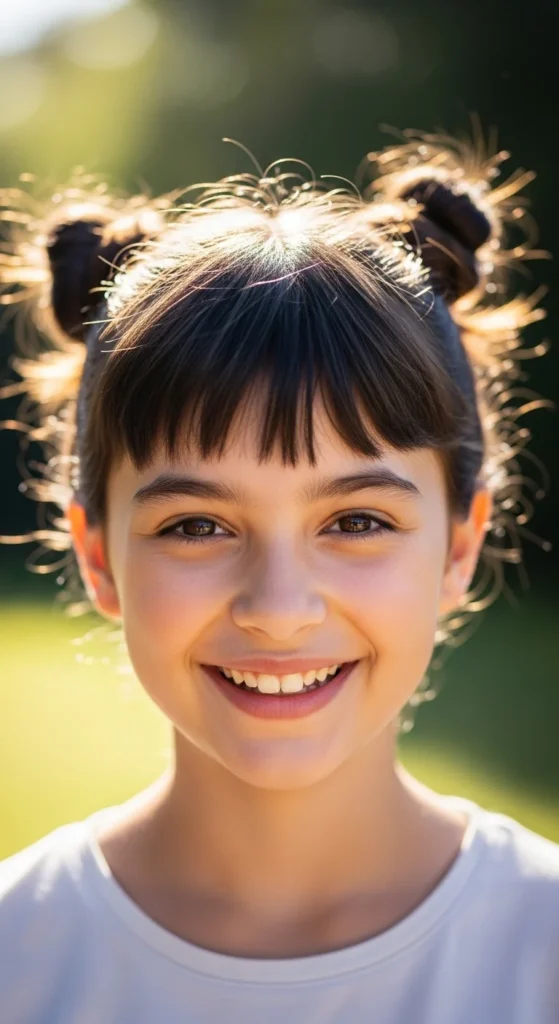 20. Short Hair Mini Buns.webp