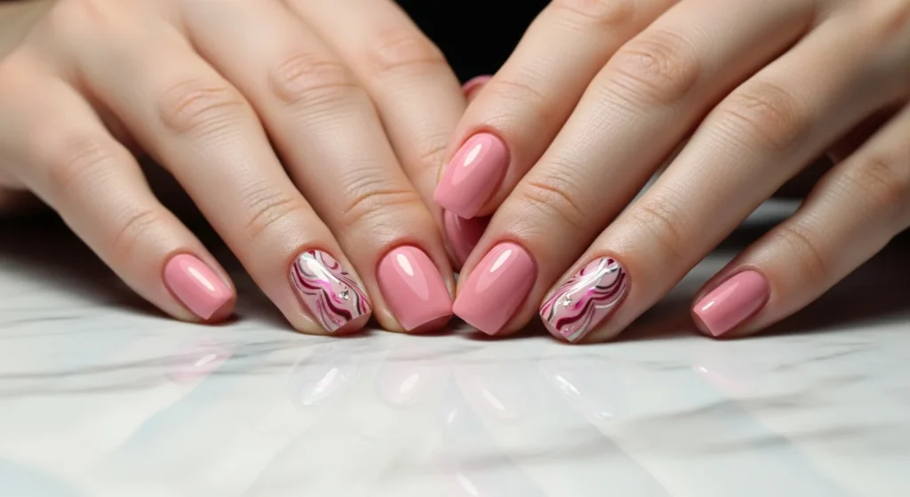 22 Gorgeous Pink Nail Ideas That Never Go Out of Style.webp