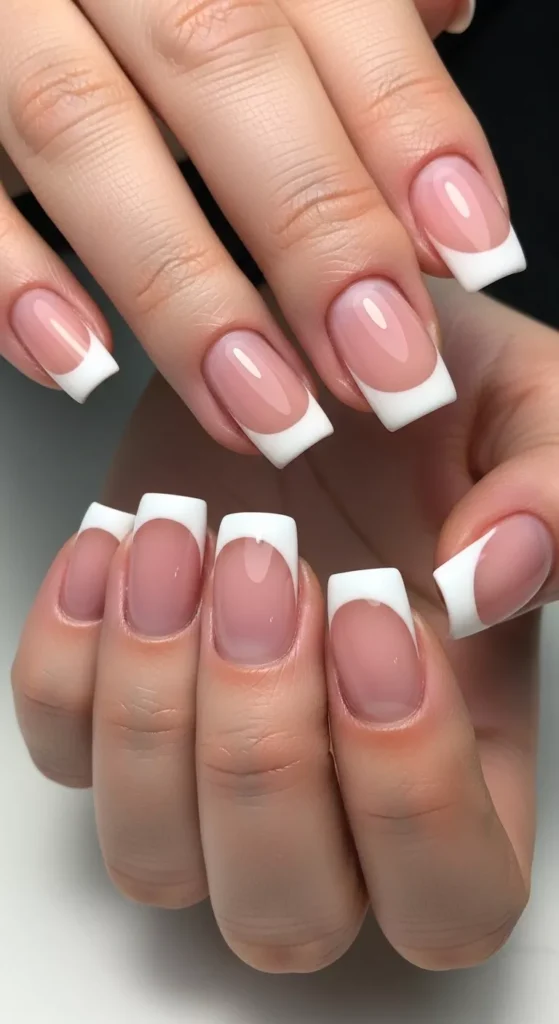 22. Beginner Friendly Square French Tips.webp