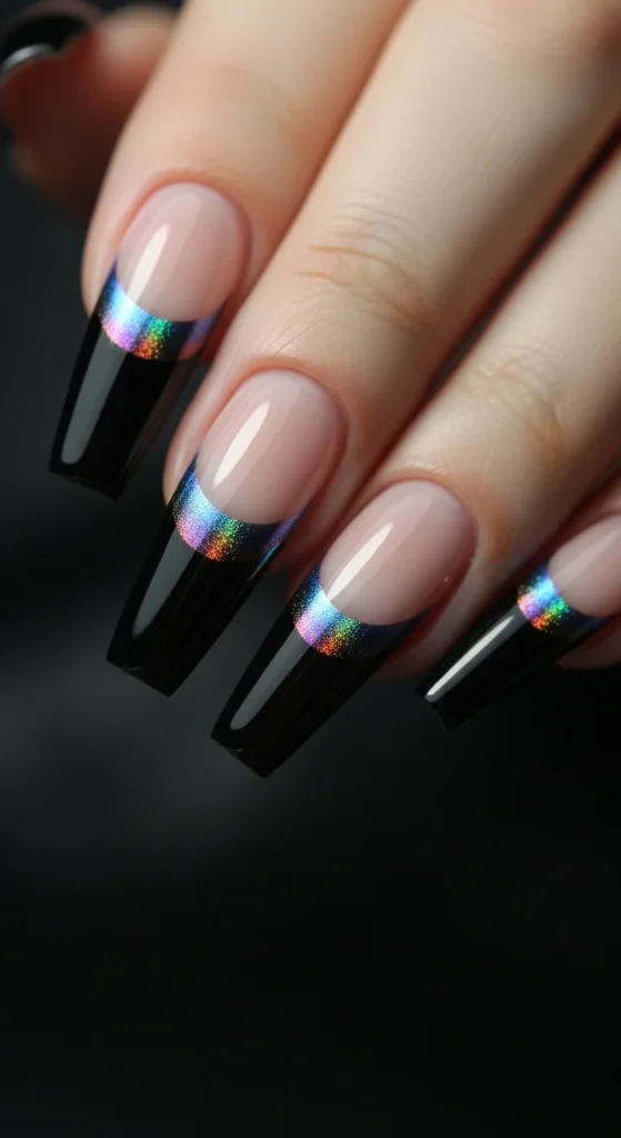23. Cat Eye French Coffin Nails.webp