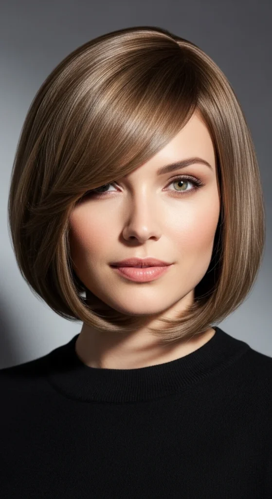 24. Shoulder Length Blunt Cut With Side Bangs.webp