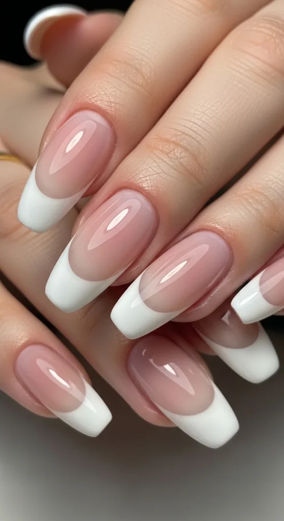 27. Soft Gel Long French.webp