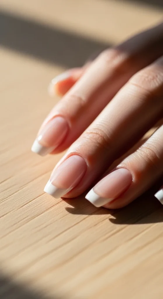 3. Micro French on Natural Nails.webp