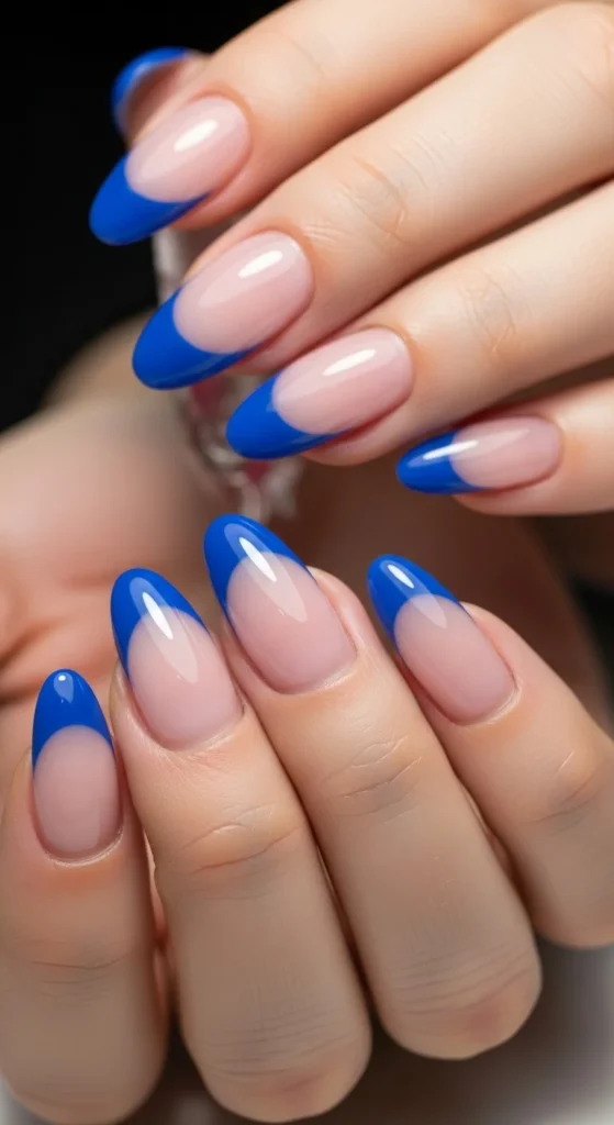 4. Electric Blue French Tips.webp