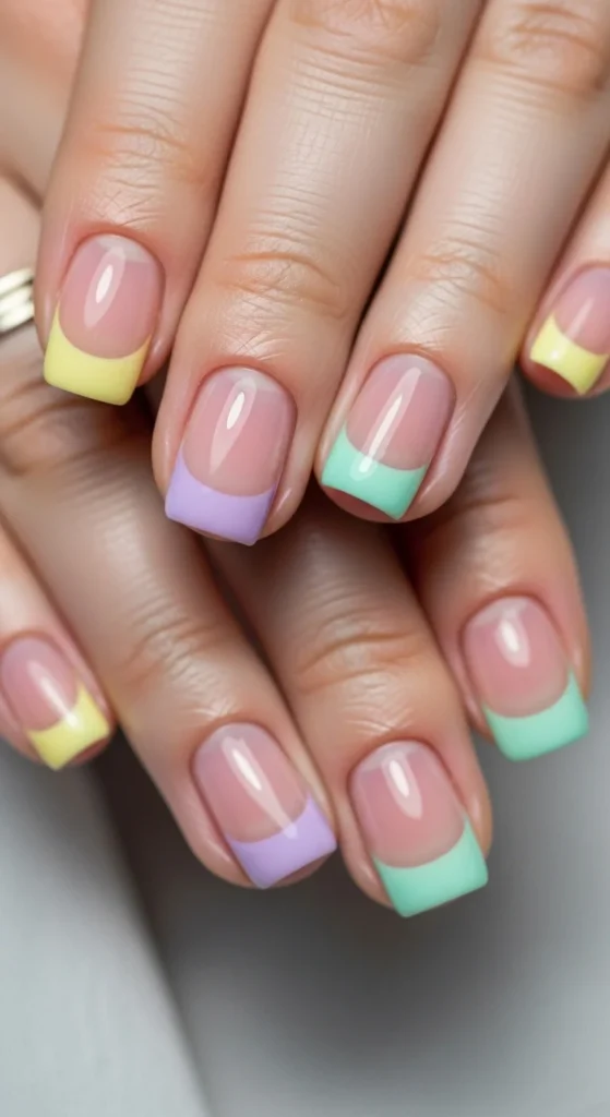 4. Pastel Tip French Fun.webp