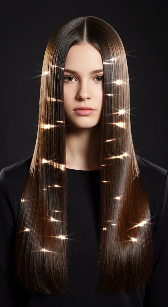 4. Sleek Glass Hair Style.webp
