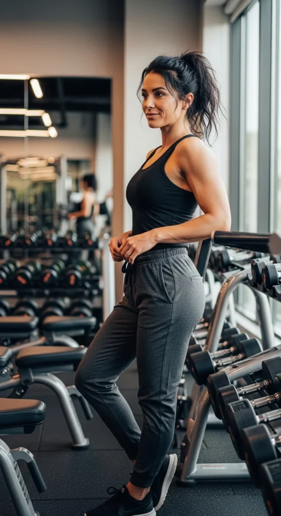 5. Joggers + Fitted Tank.webp