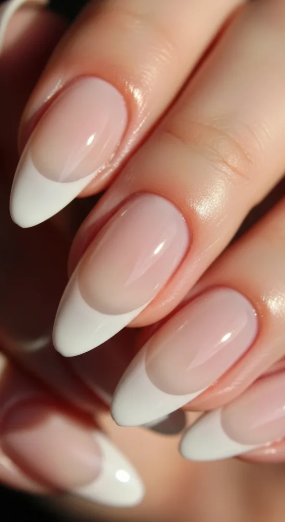 7. French Gloss Nails with Milky Nude Bases.webp