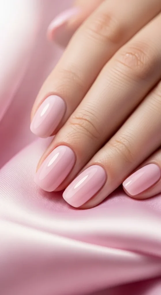 7. Minimal Barbie-Inspired Pink Nails.webp