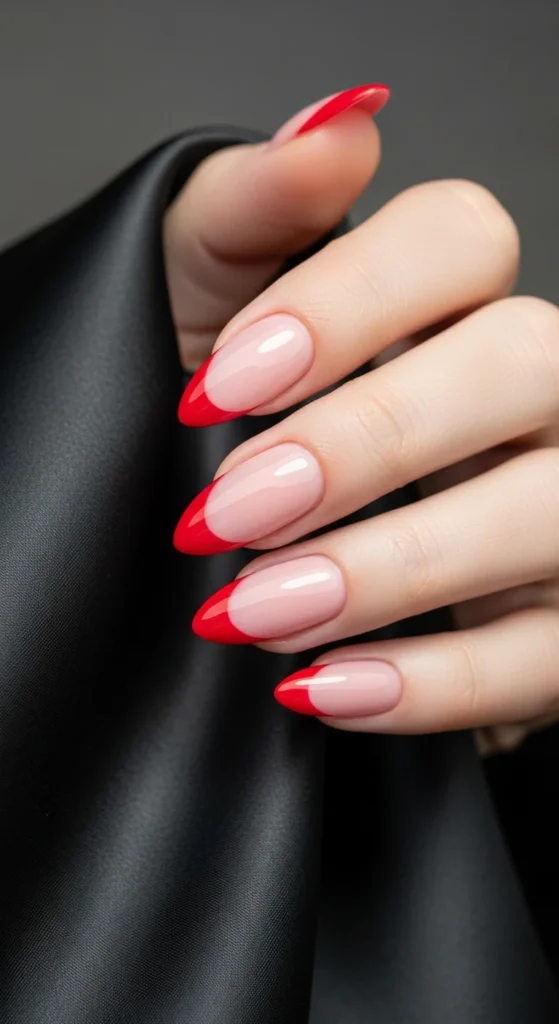 7. Red Almond French for Bold Elegance.webp