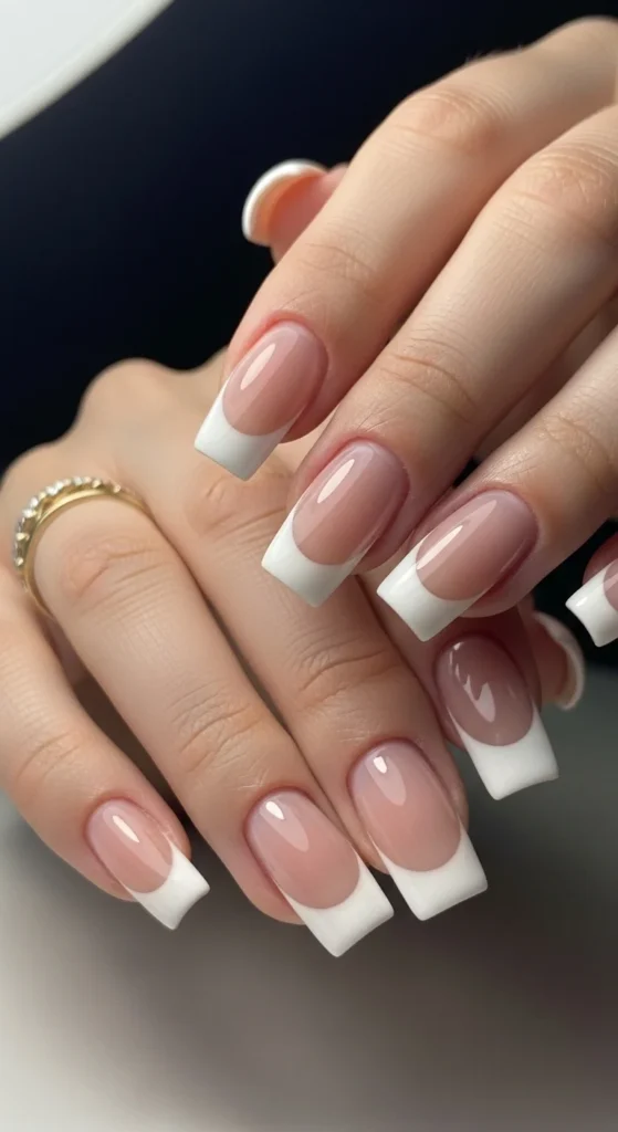 7. Square French with Crisp Tips.webp