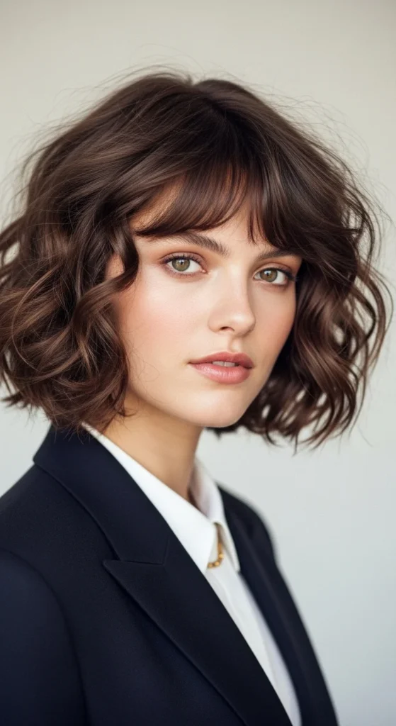 8. French Curly Bob at Chin Length.webp