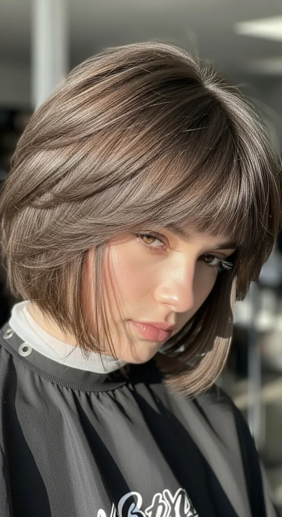 Wolf-Cut Bob with Bangs.webp
