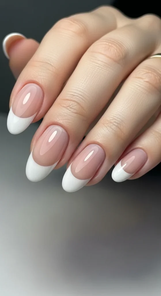 10. Half-Moon White Tips.webp