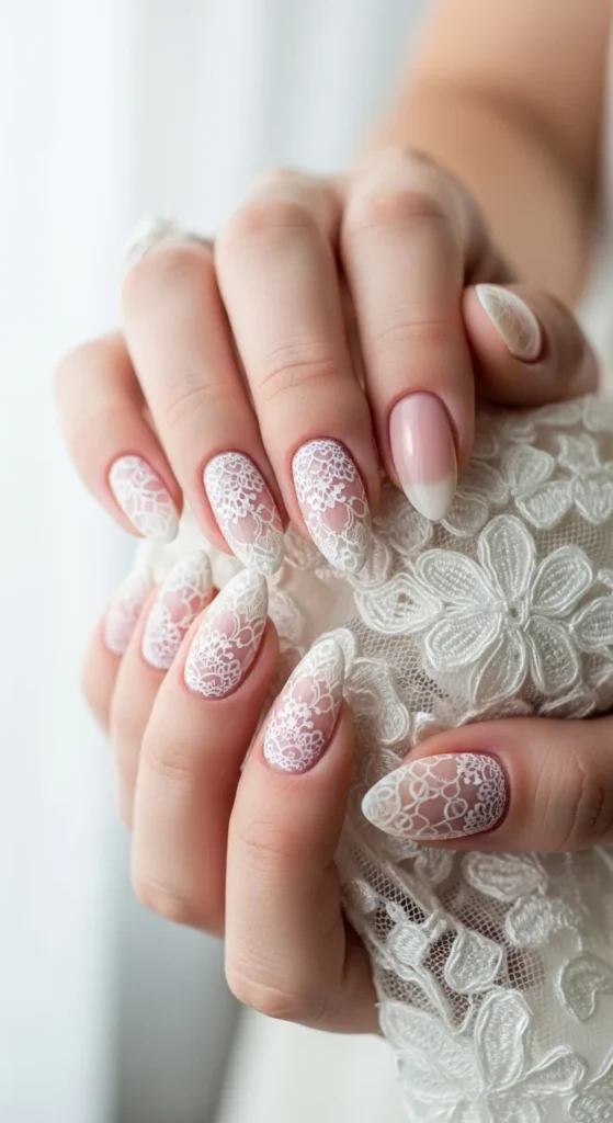 10. Lace-Inspired Wedding Nails.webp