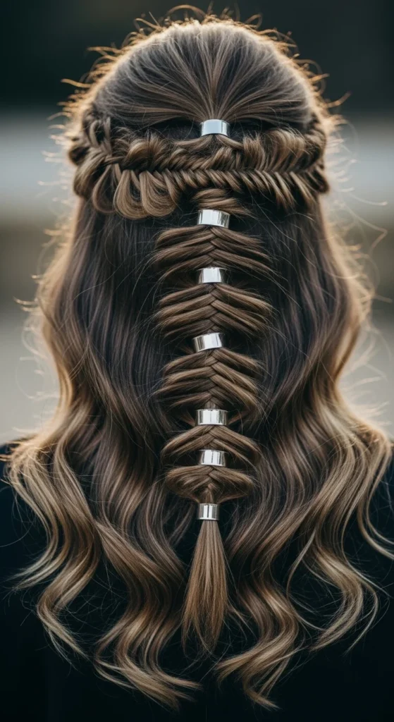 10. Lagertha-Inspired Fishtail Half-Up.webp