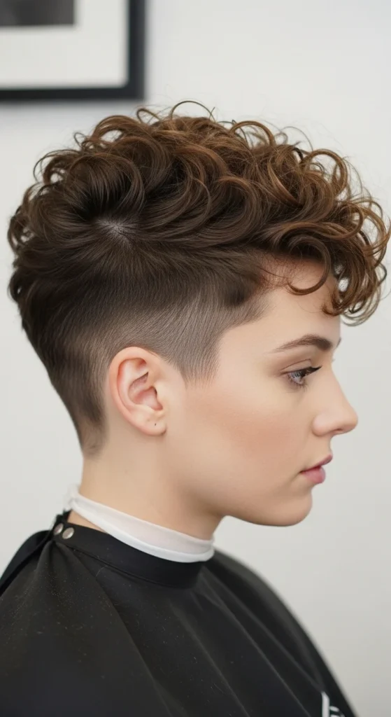 11. Curly Pixie for Round Faces with Crown Volume.webp