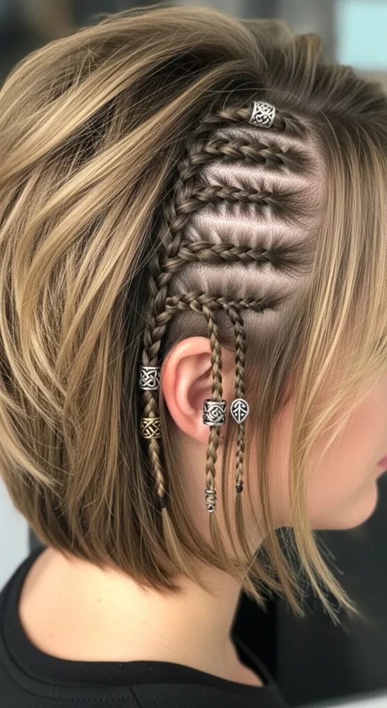 11. Short Hair Viking Micro Braids.webp