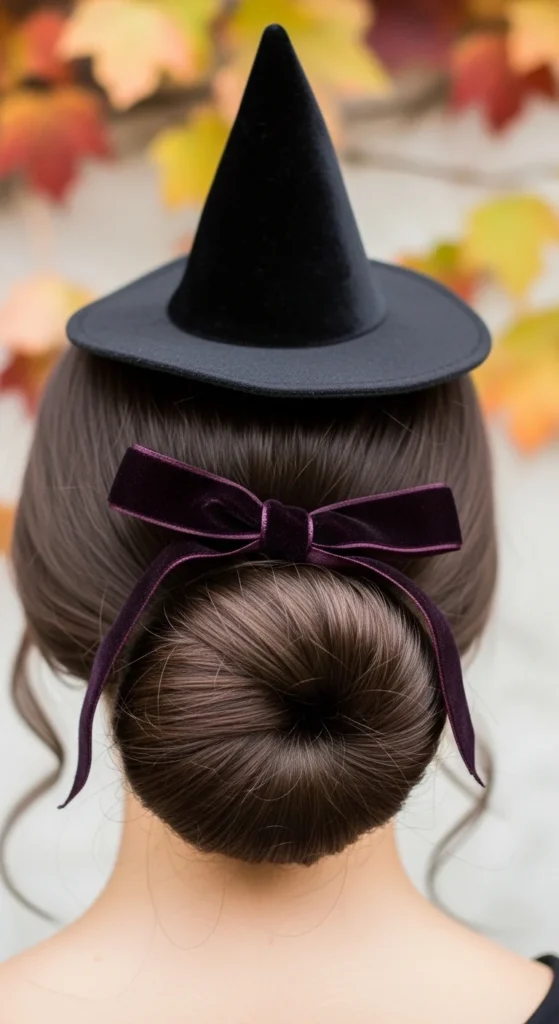 12. Low Twisted Bun with Ribbon.webp