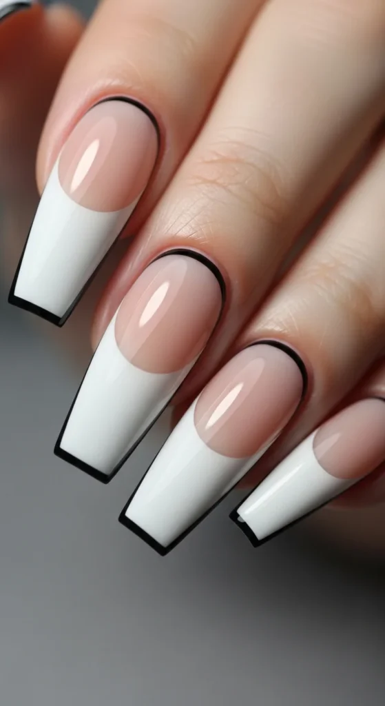 12. White French with Black Outline.webp