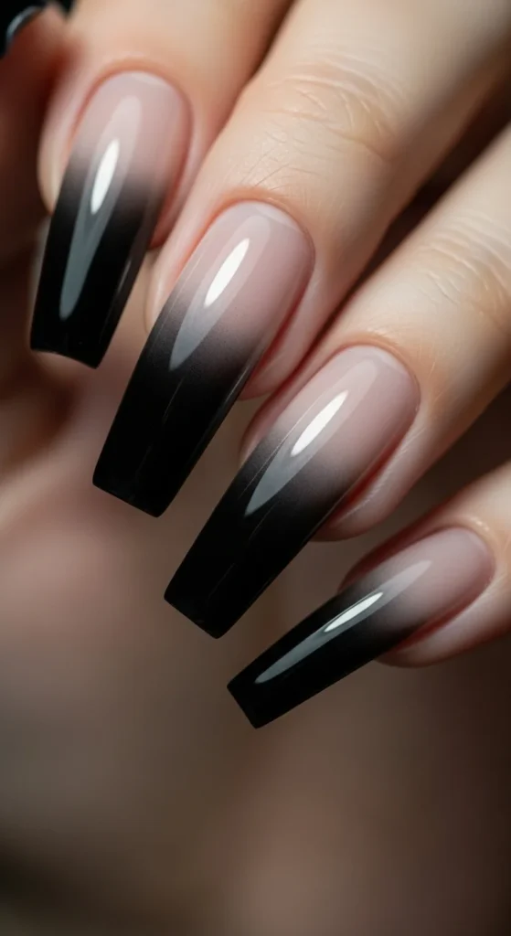 14. Ombre Black French Tips.webp