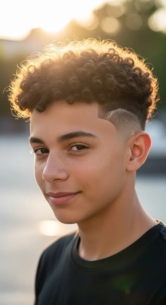 15. Curly Taper Fade.webp