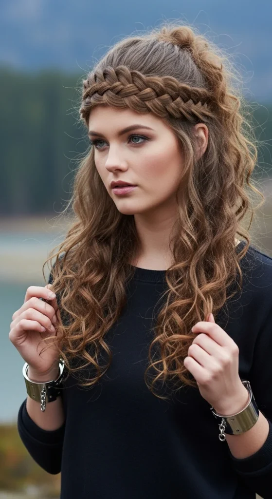 15. Thor-Inspired Braided Headband Half-Up.webp