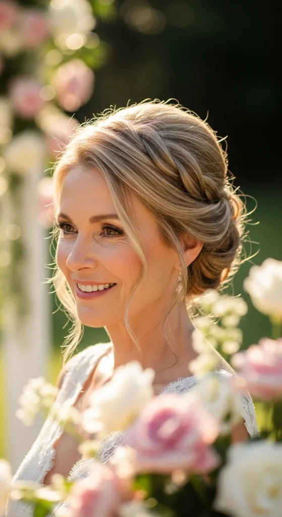 15. Twisted Crown Updo with Soft Strands.webp