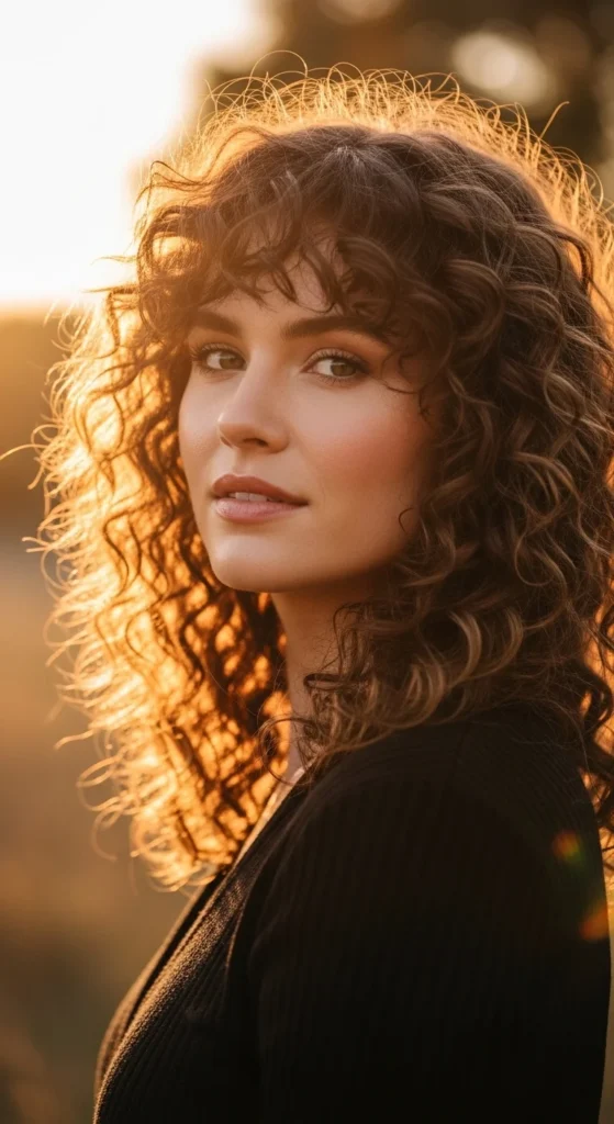 16. Curly Shag Haircut with Curtain Bangs.webp