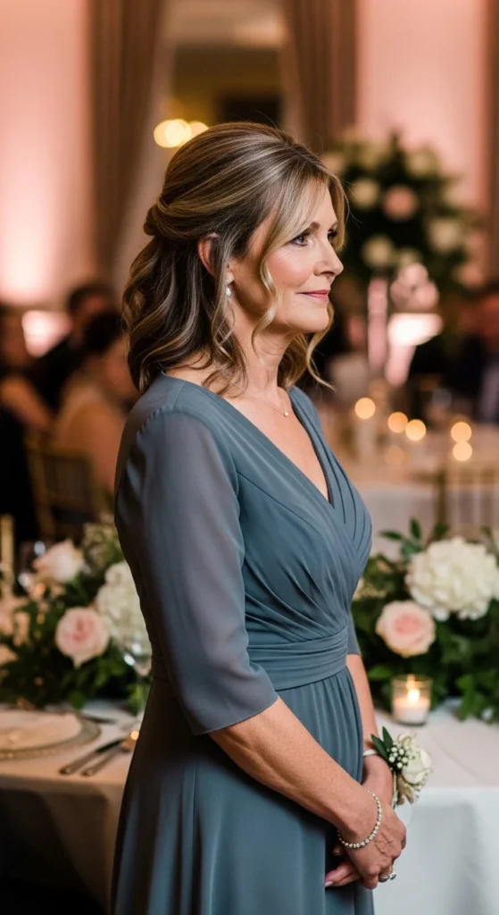 16. Minimal Accessory Half Up Hairstyle.webp