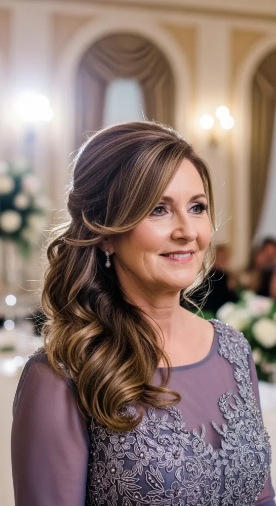 17. Side Swept Half Up Hairstyle.webp