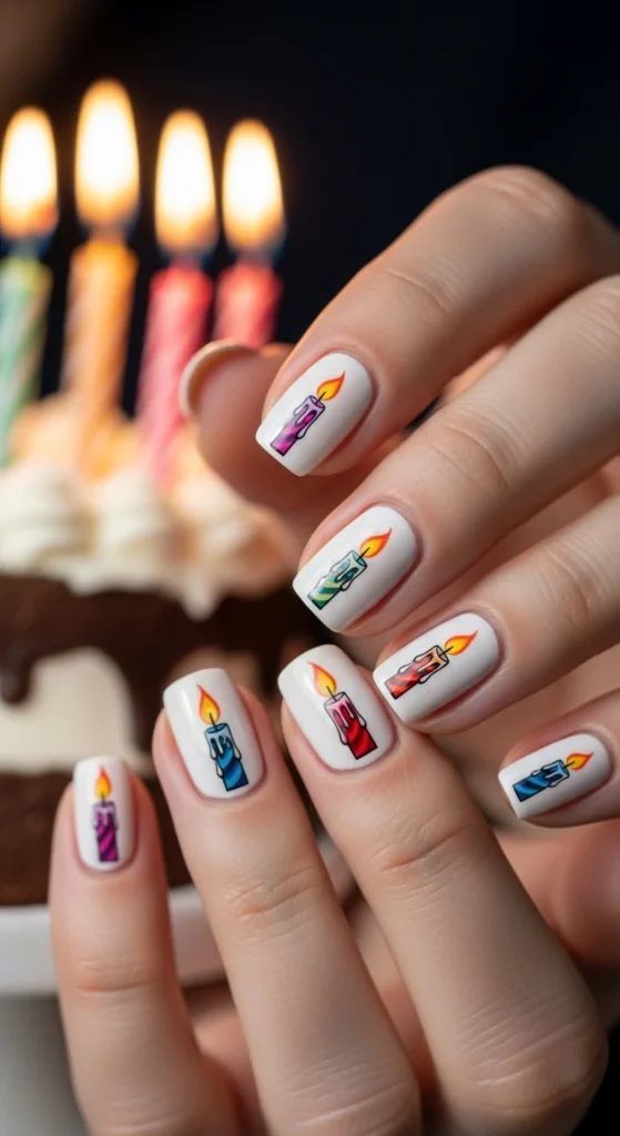 18. Birthday Candle Nail Art.webp