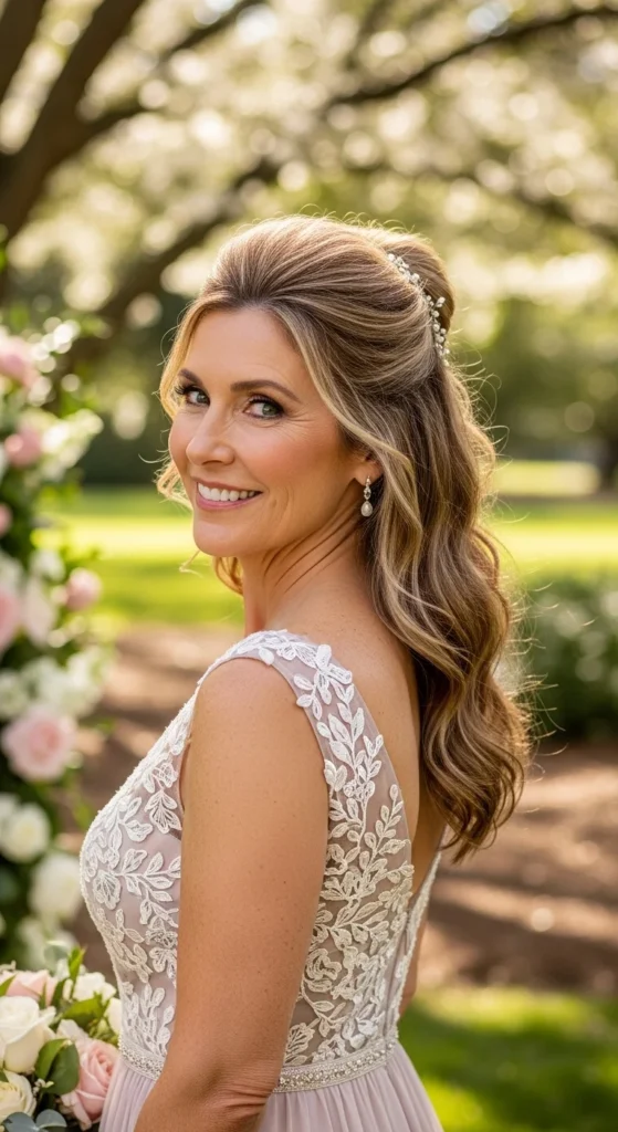 18. Half Up Style With Loose Waves.webp