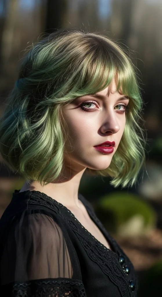 18. Wispy Green Curtain Bangs.webp