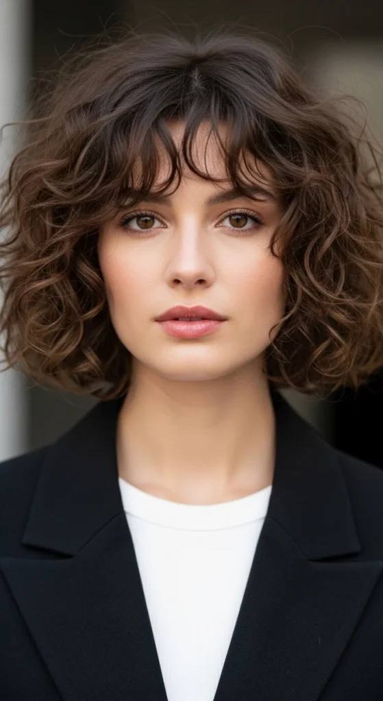 19. Curly Bob With Face Framing Layers.webp