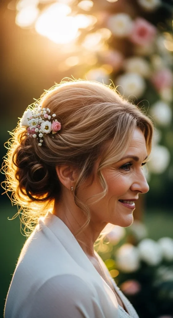 19. Floral Accent Garden Updo.webp