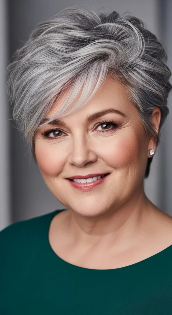 19. Pixie for Women Over 50 with Natural Texture.webp