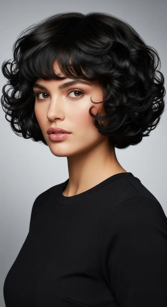 2. Chin-Length Blunt Curly Bob.webp