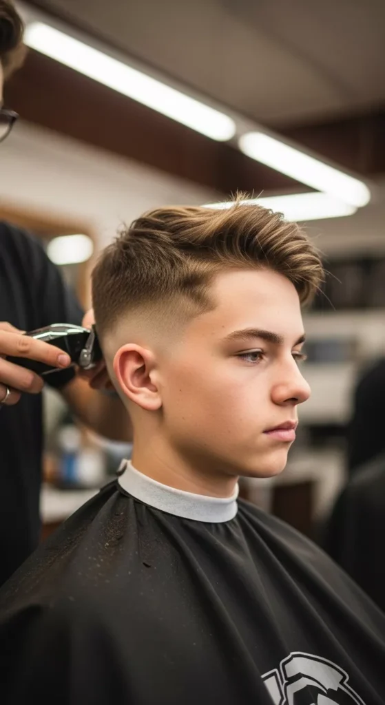 2. Low Fade for First-Time Fade Haircuts.webp