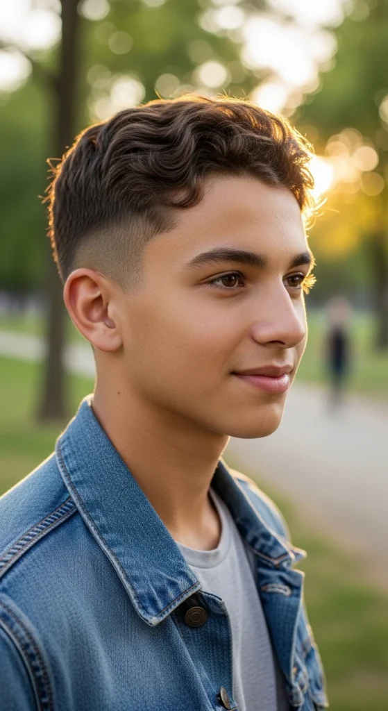 2. Short Wavy Crop with Clean Sides.webp