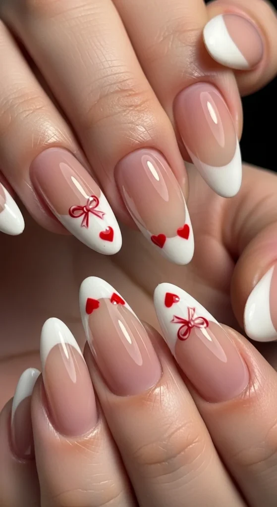 20. French Tips With Hearts and Tiny Bows.webp