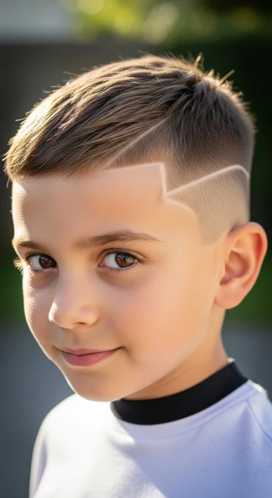 20. Simple Crew Cut with Line-Up.webp