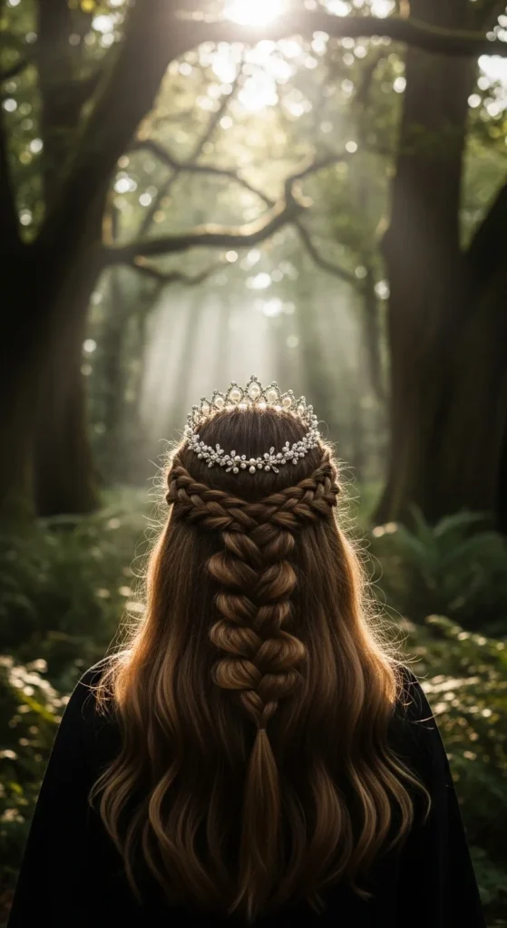 21. Low Twin Braids with Tiara Accents.webp