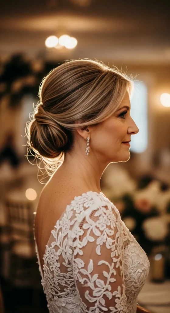 21. Soft Twisted Low Chignon.webp