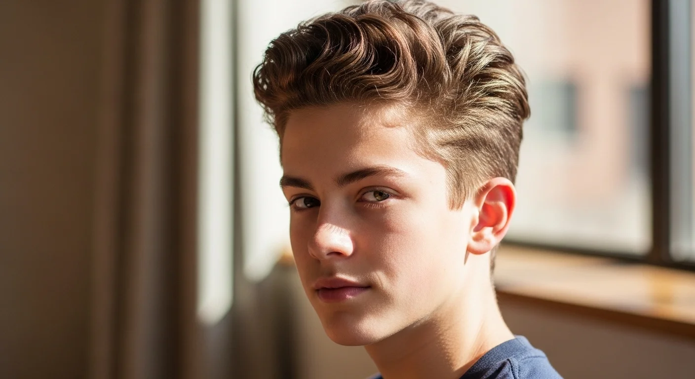 22 Trendy Teen Boy Wavy Haircuts for Effortless Texture