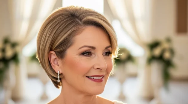 23 Trendy Mother of the Bride Hairstyles for Short Hair for Instant Lift and Style.webp