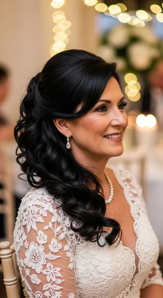 23. Voluminous Half Up Style for Thick Hair.webp