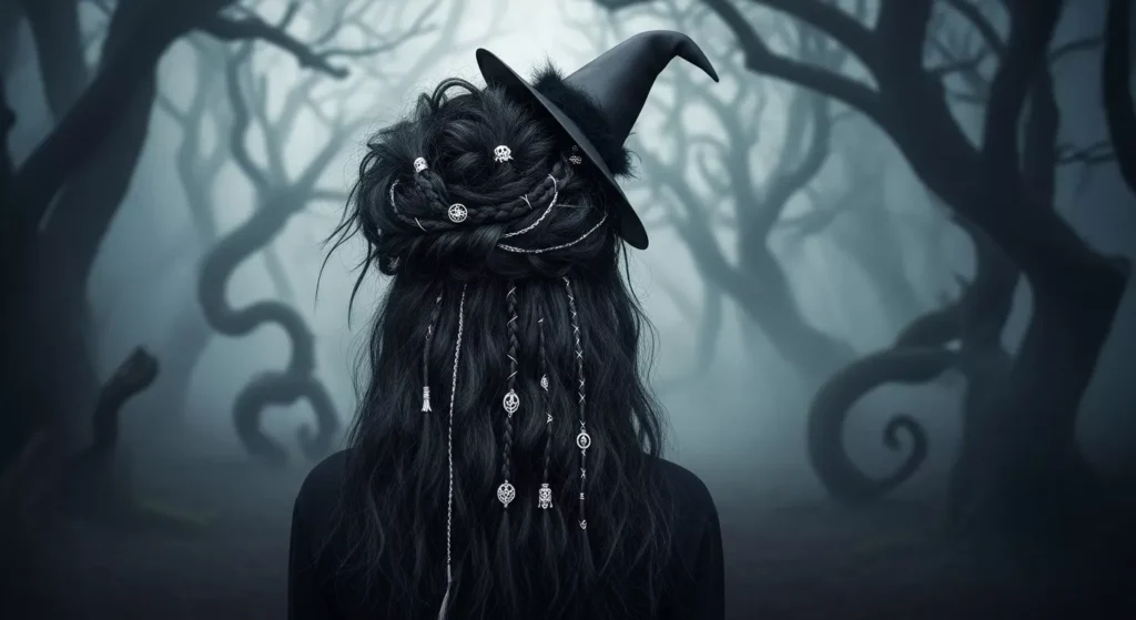24 Spooky Witch Hairstyles for a Magical, Halloween-Ready Look.webp