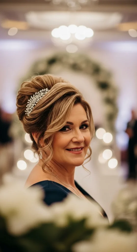 24. Textured Bun with Decorative Hair Comb.webp