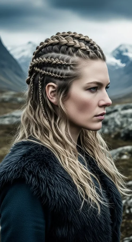 4. Lagertha-Inspired Crown Braids.webp